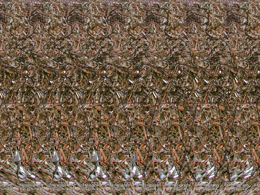 Autostereogram Butterfly