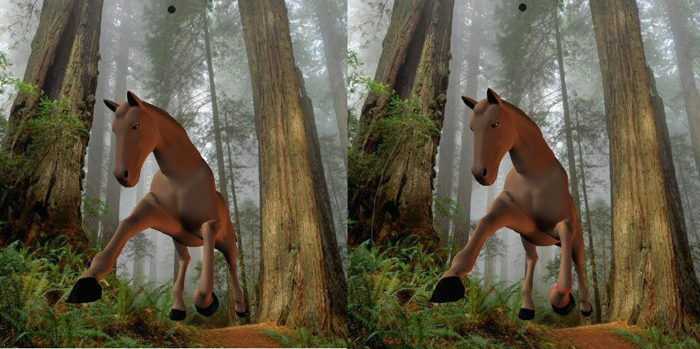 Autostereogram Horse