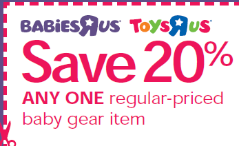 Babies R Us Coupons 20 Off One Item Printable 2013