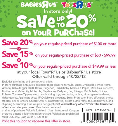 Babies R Us Coupons Printable December 2012