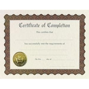 Babies R Us Registry Completion Certificate