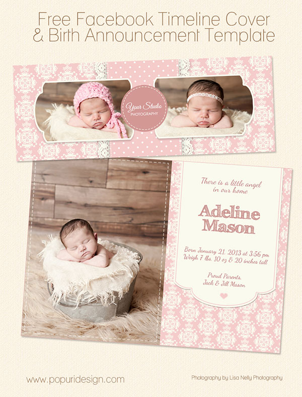 Baby Announcement Templates Free