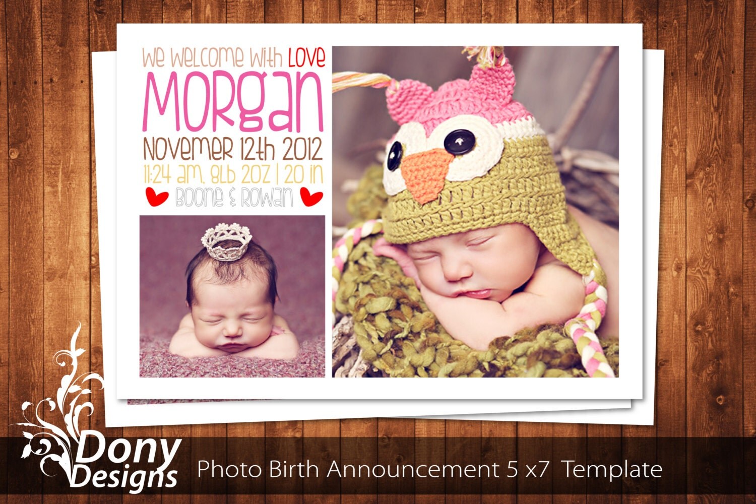 Baby Announcement Templates Free