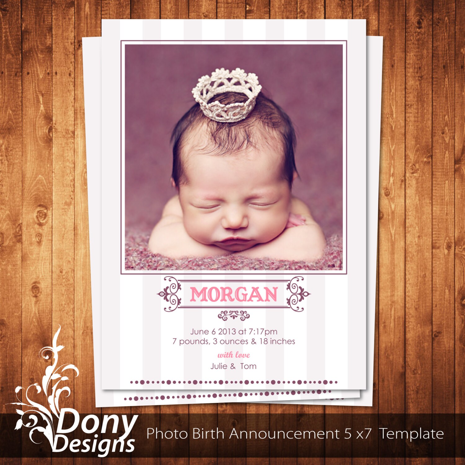 Baby Announcement Templates Free