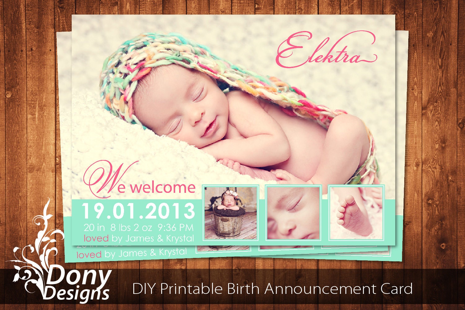 Baby Announcement Templates Free