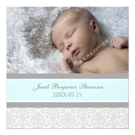 Baby Birth Announcement Template