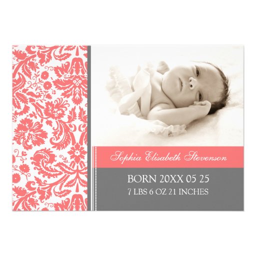 Baby Birth Announcement Template