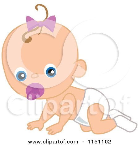 Baby Girl Cartoon Cute