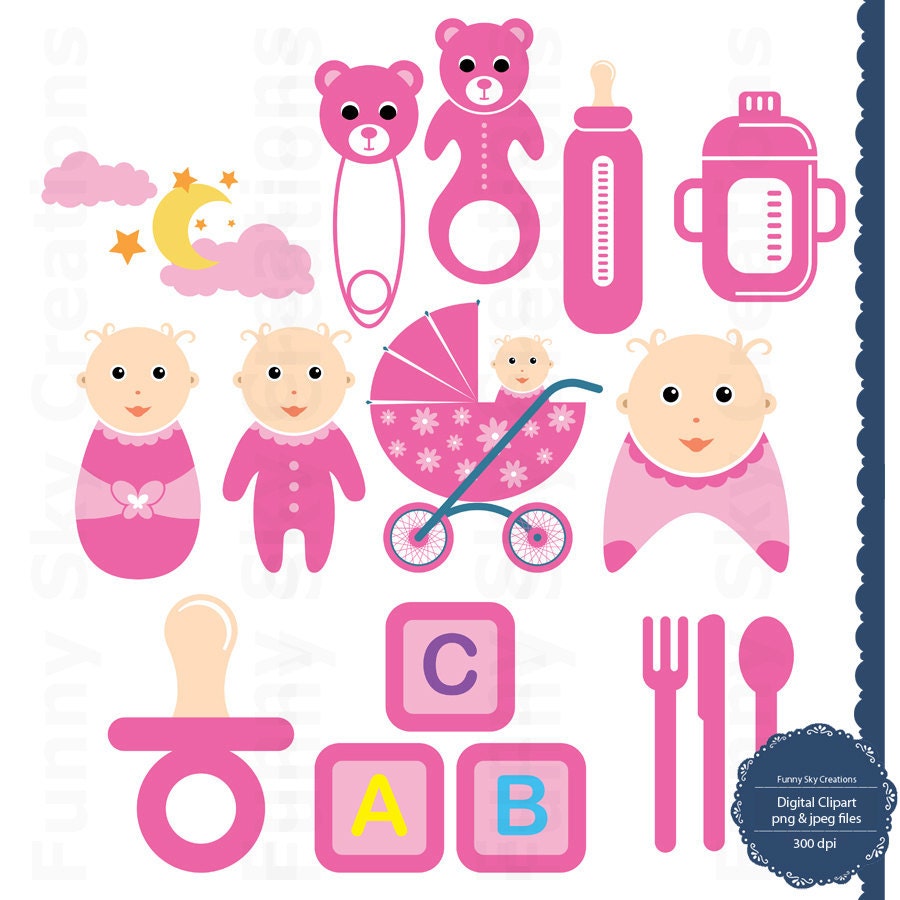 Baby Girl Images Clip Art