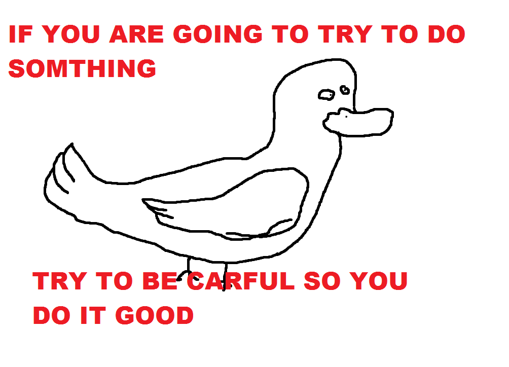 Bad Advice Duck Know Your Meme