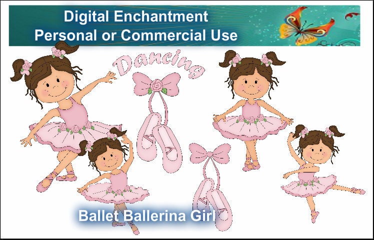 Ballet Dance Shoes Clip Art