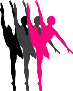 Ballet Dancer Silhouette Clip Art