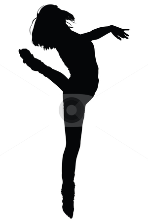 Ballet Dancer Silhouette Clip Art