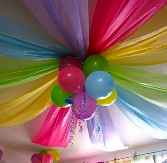 Balloons And Streamers Decorations