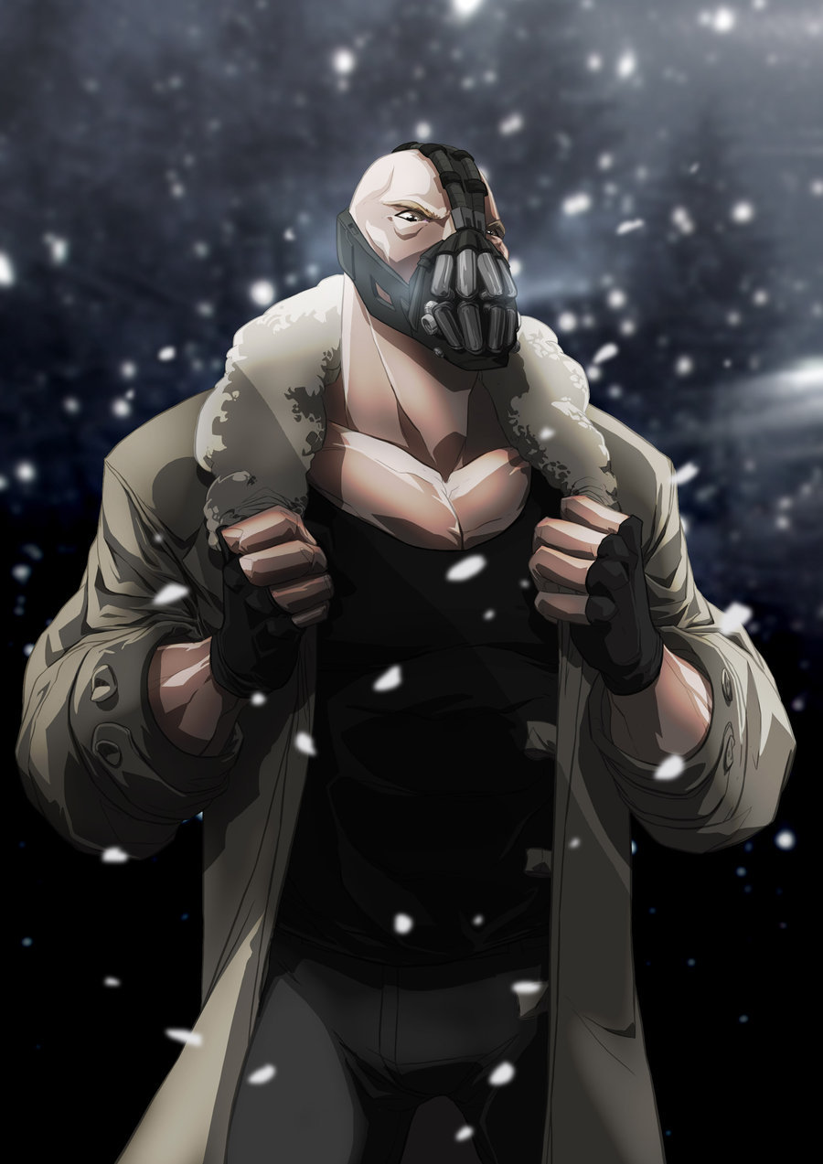 Bane Without Mask Comic