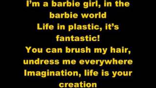 Barbie Girl Song Lyrics Youtube