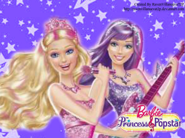 Barbie Princess And The Popstar Coloring Pages Printable