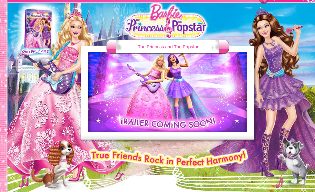 Barbie Princess And The Popstar Coloring Pages To Print