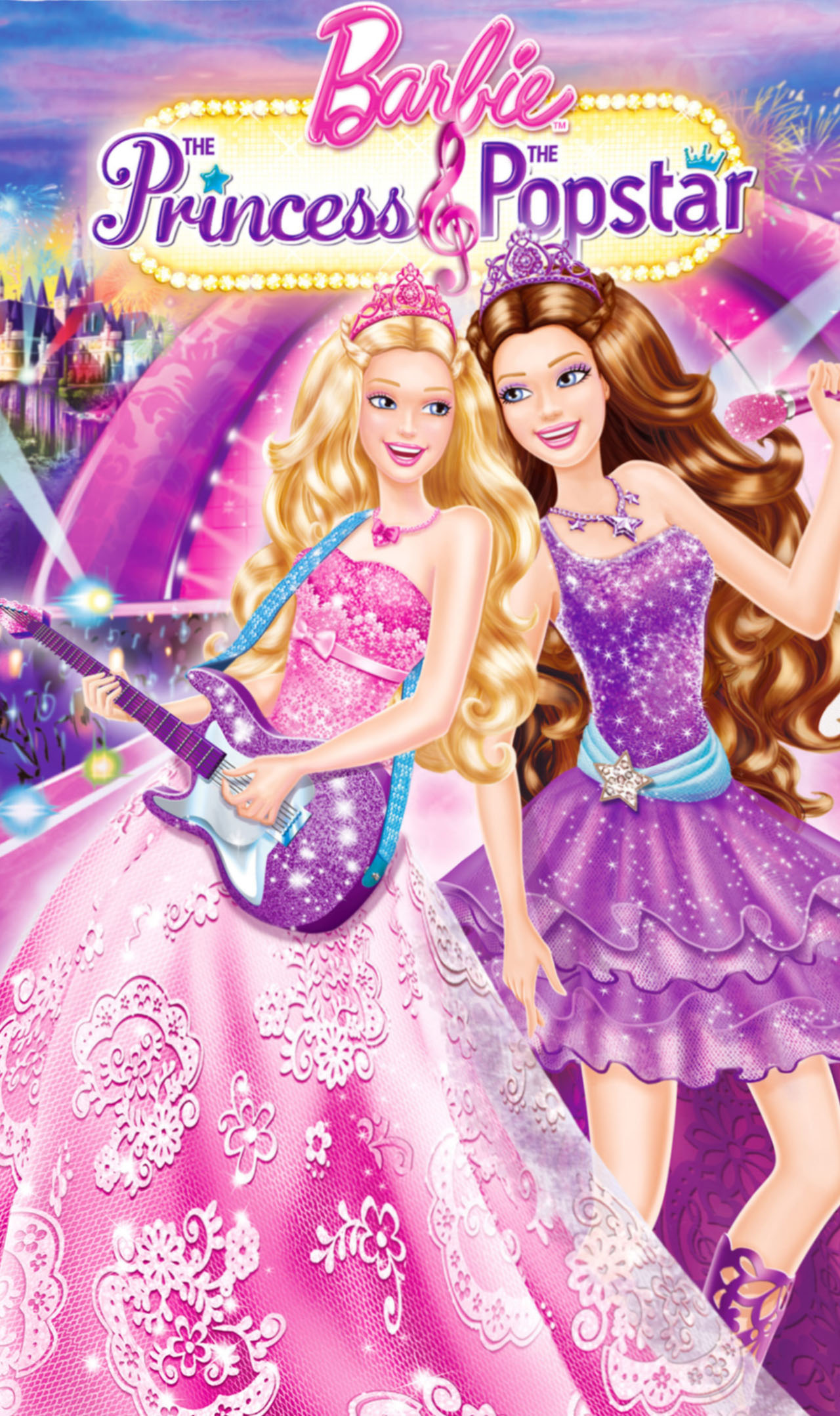 Barbie Princess And The Popstar Coloring Pages To Print