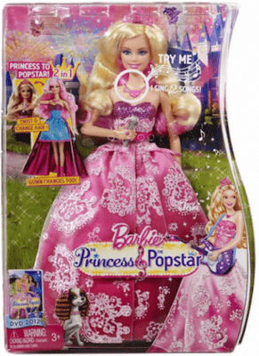 Barbie Princess And The Popstar Dolls Set