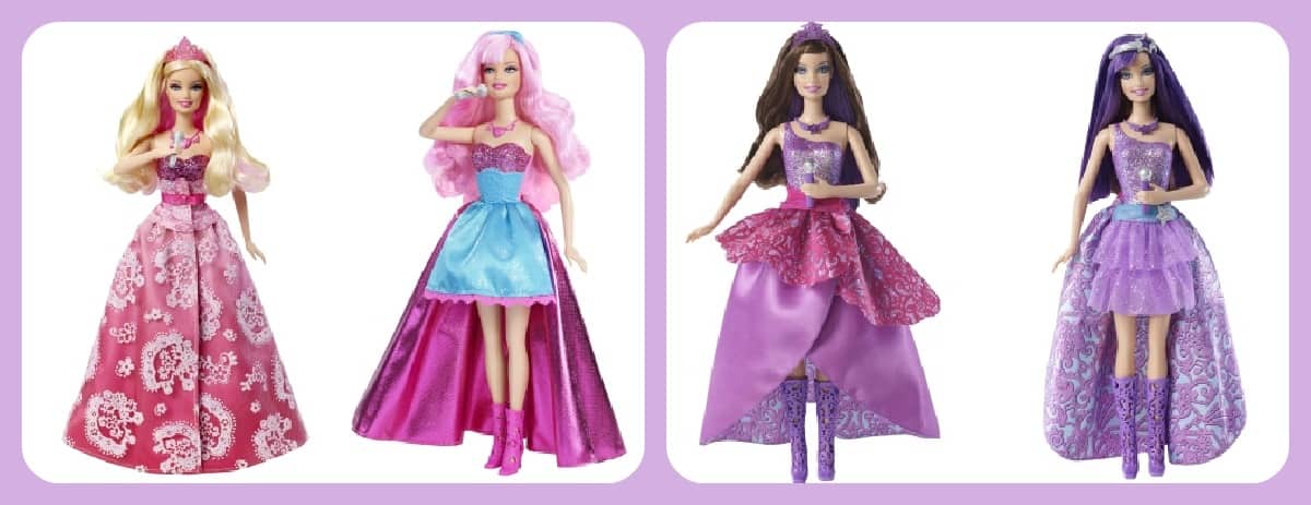 Barbie Princess And The Popstar Keira Doll (microphone)