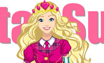 Barbie Princess Charm School Blair Dress Up Games