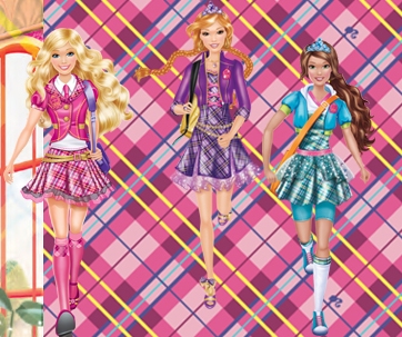 Barbie Princess Charm School Pictures To Color