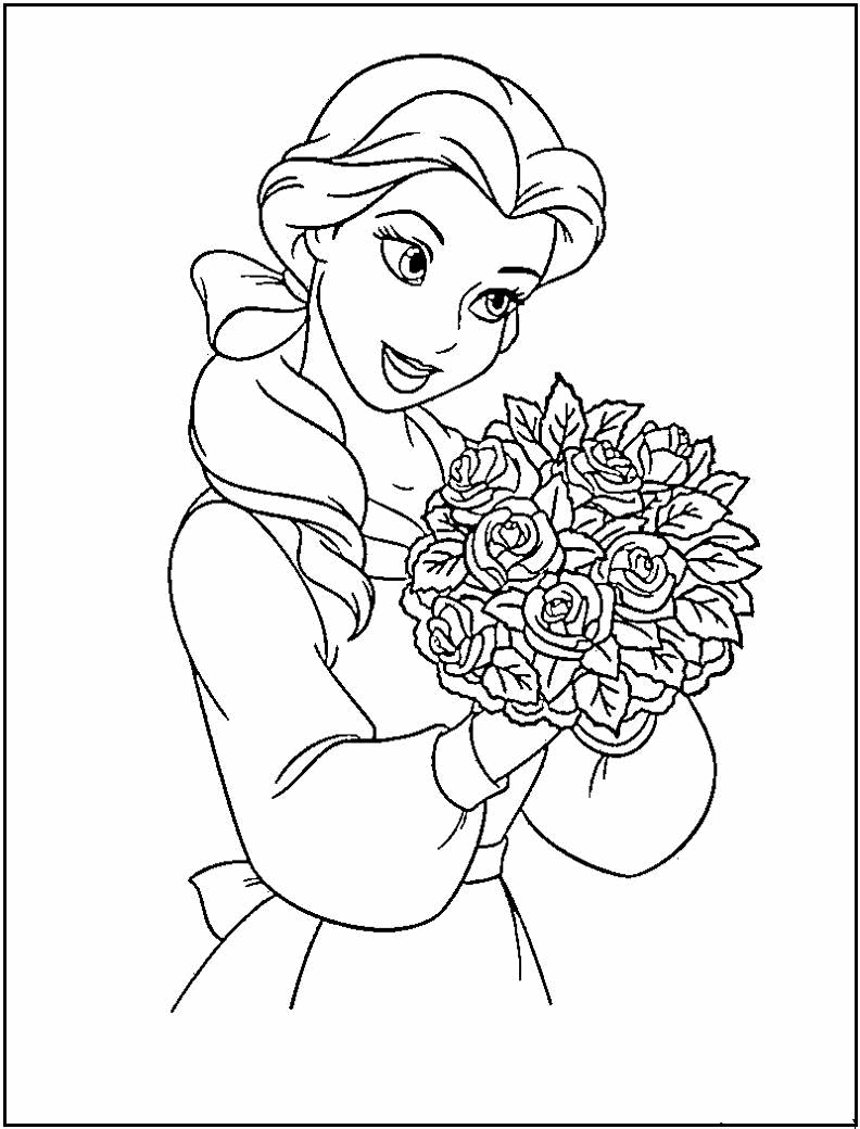 Barbie Princess Coloring Pages For Kids