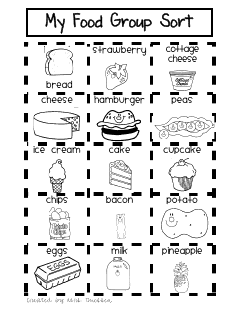 Basic Food Groups For Kids