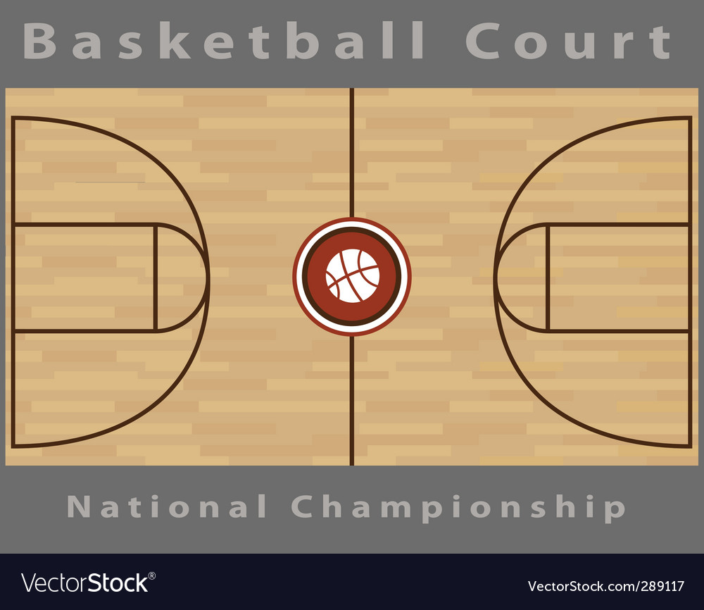 Basketball Court Diagram Template