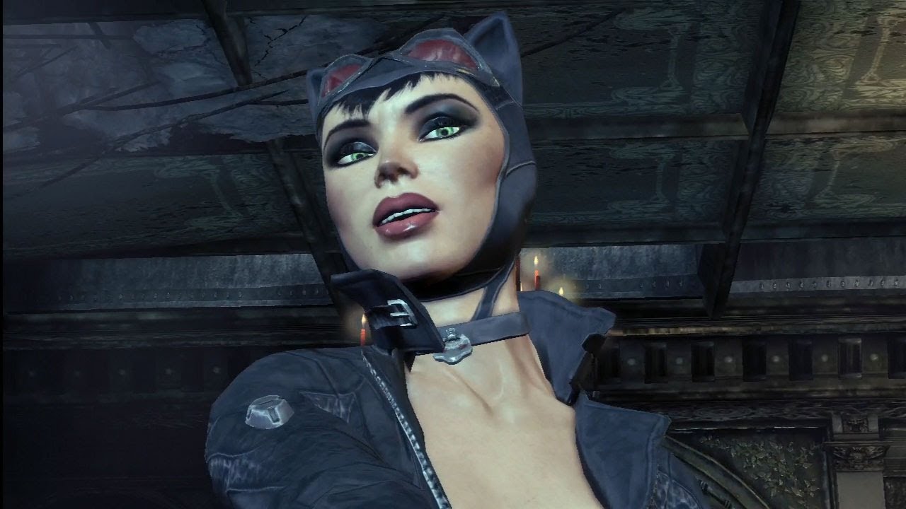 Batman Arkham City Catwoman Kiss Takedown