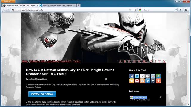 Batman Arkham City Skins Code Pc