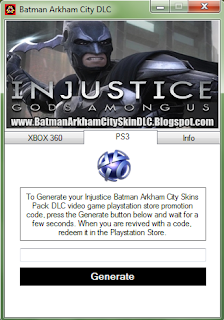 Batman Arkham City Skins Code Ps3