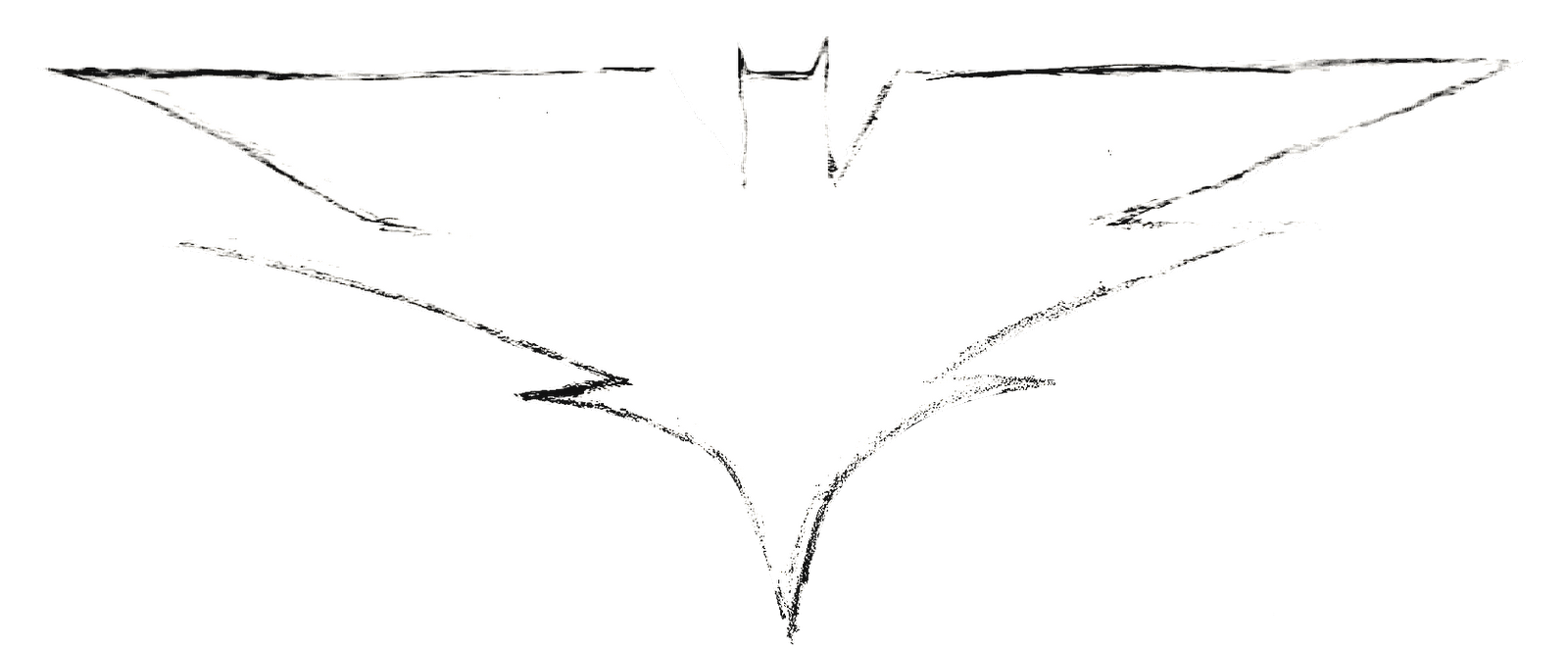 Batman Logo Black And White