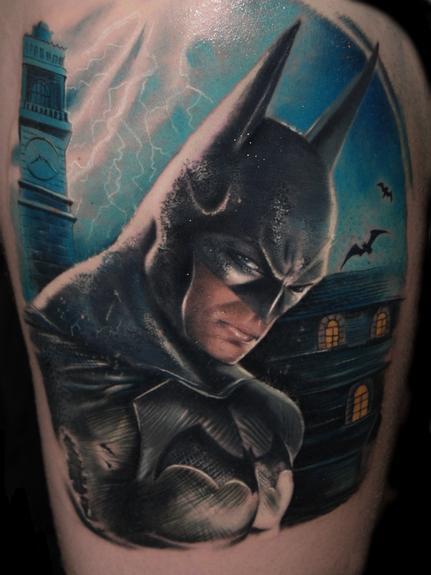 Batman Logo Tattoo