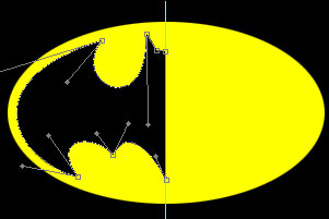 Batman Logo Template