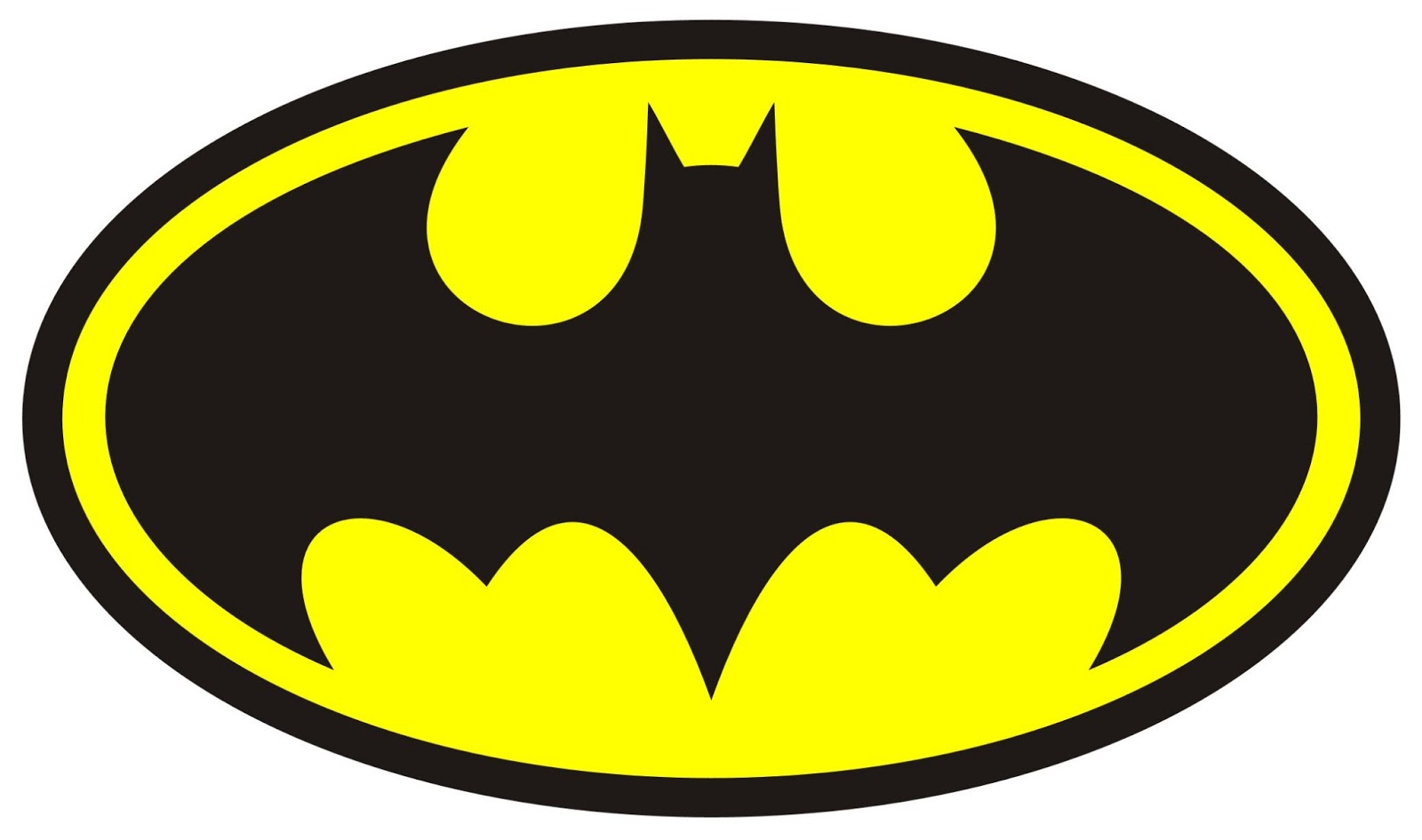 Batman Symbol Template