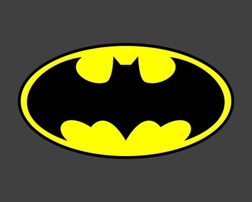 Batman Symbol Text