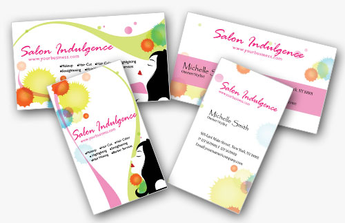 Beauty Salon Business Cards Templates Free