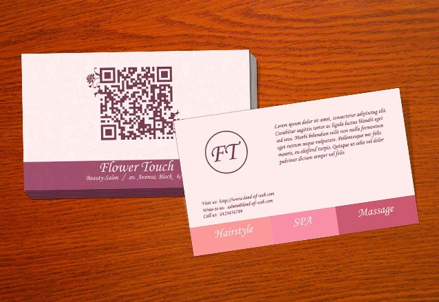 Beauty Salon Business Cards Templates Free