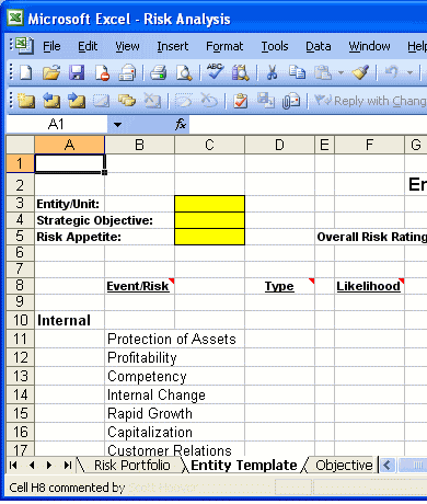 Benchmarking Analysis Template