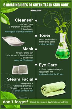 Benefits Of Green Tea For Skin And Hair