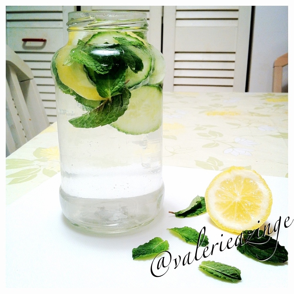 Benefits Of Water With Lemon Cucumber And Mint