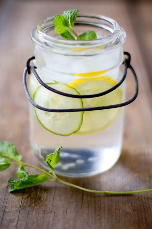 Benefits Of Water With Lemon Cucumber And Mint