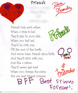 Best Friends Forever Poems