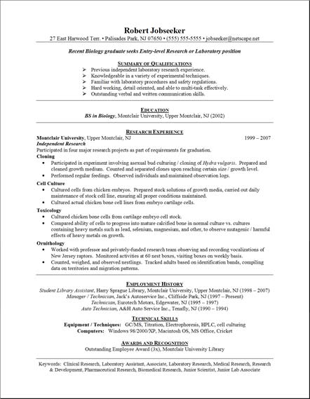 Best Resumes Format