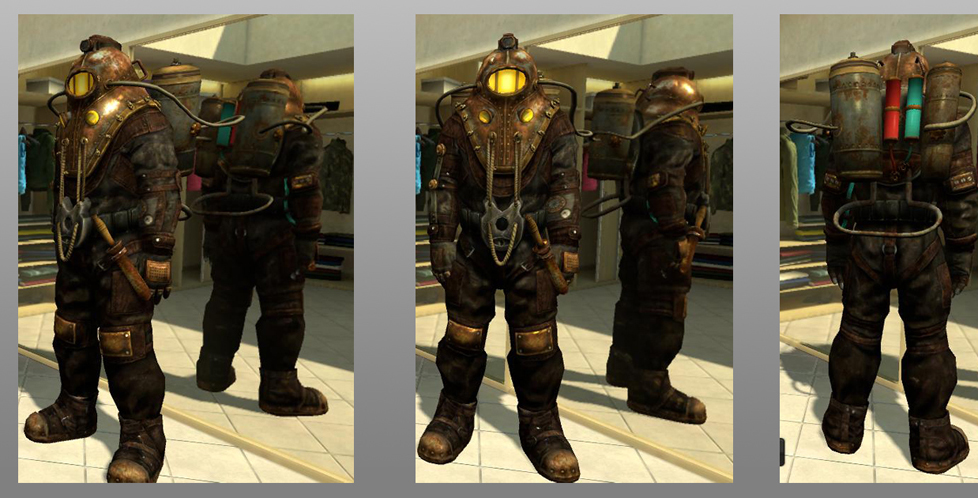 Bioshock 2 Subject Delta Face