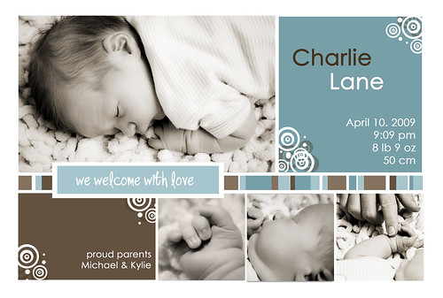 Birth Announcement Template Free