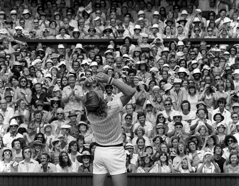 Bjorn Borg Wimbledon Champion