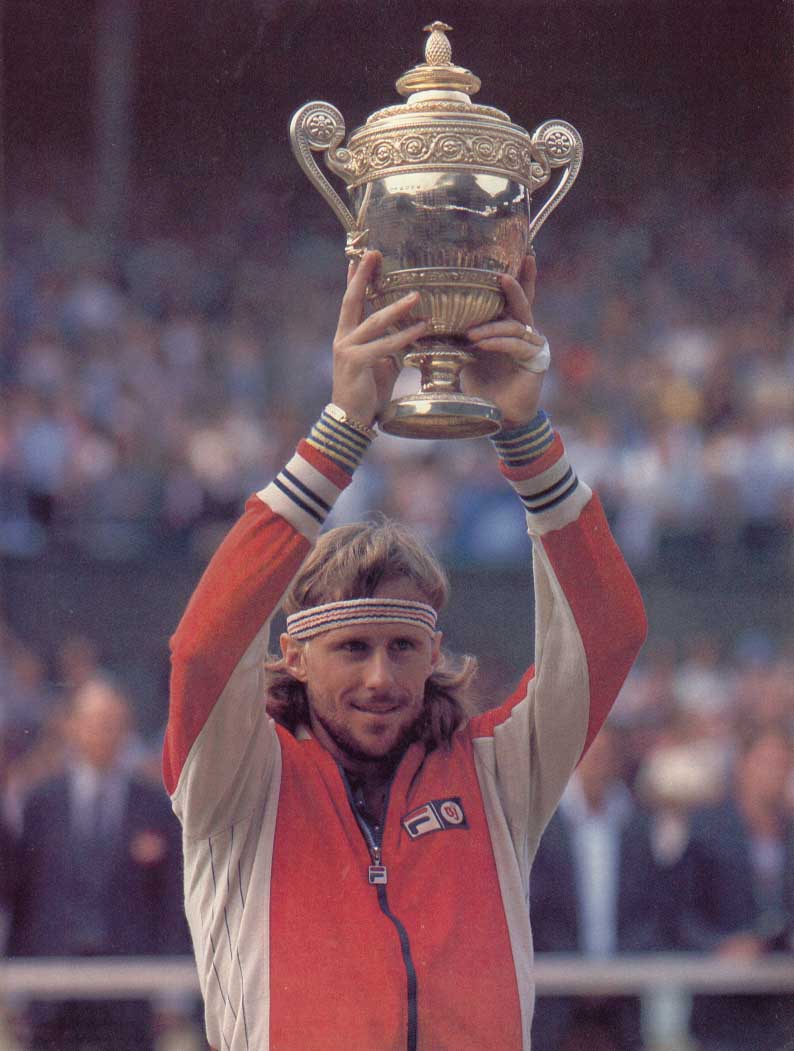 Bjorn Borg Wimbledon Champion